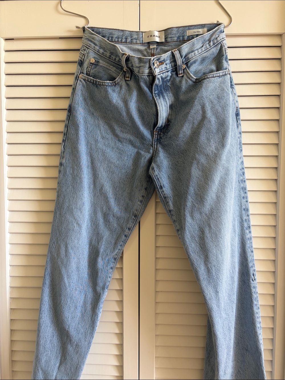 Frame Denim “The Hang” Light Wash Jeans